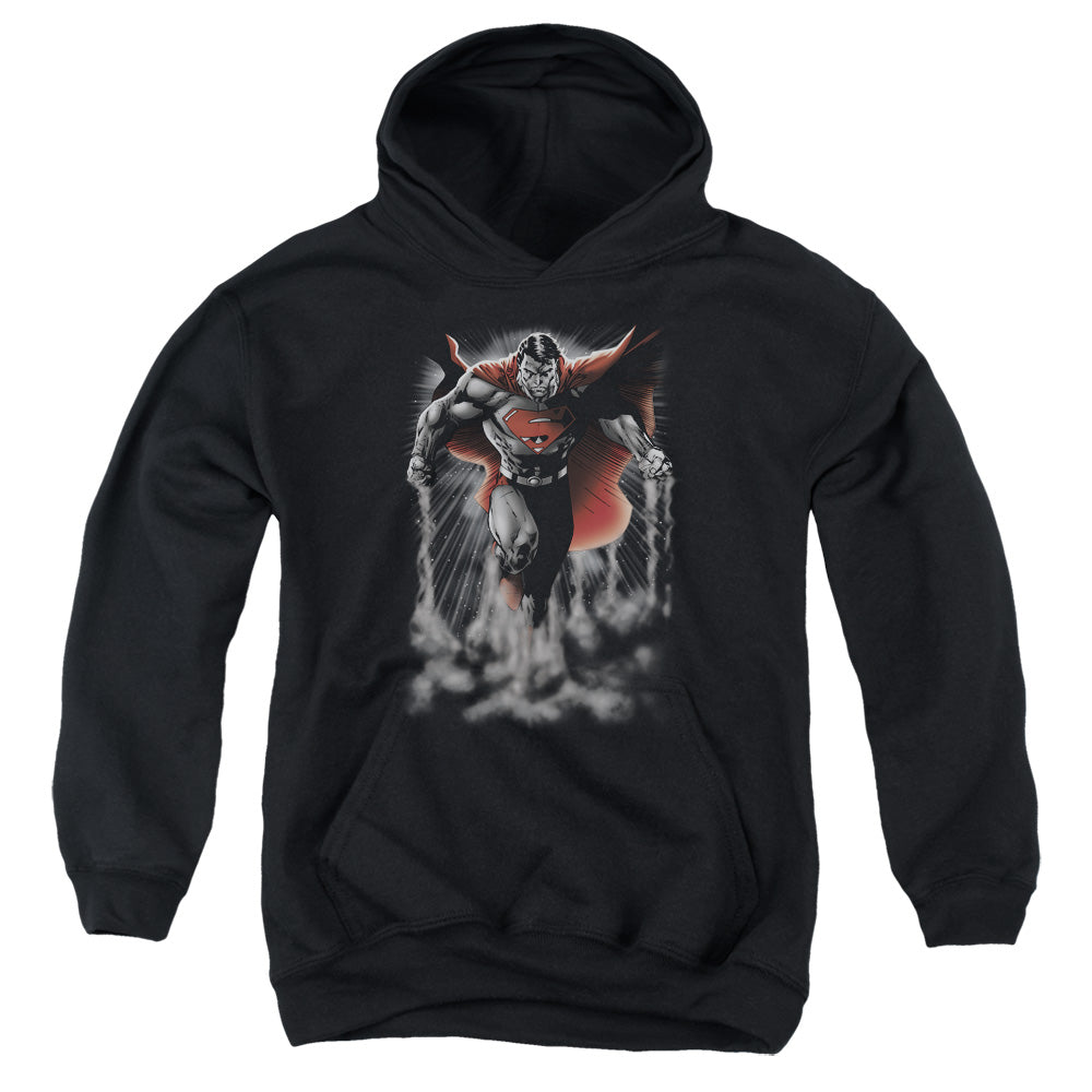 Superman Above the Clouds Youth Hoodie