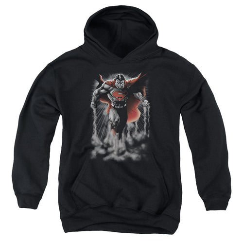 Superman Above the Clouds Youth Hoodie
