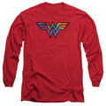Wonder Woman Wonder Woman Tie Dye Logo Long Sleeve T-Shirt