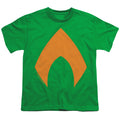 Justice League Aquaman Solid Color Youth/Toddler T-Shirt