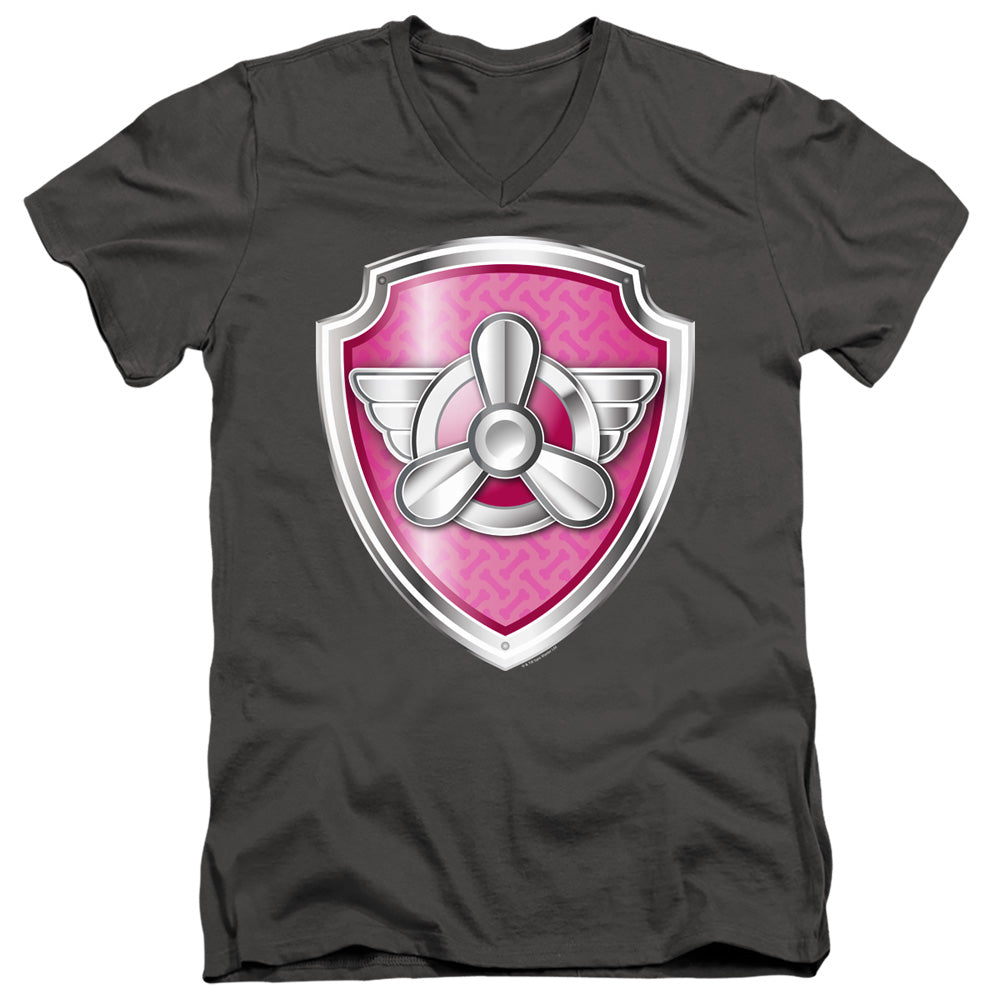 Paw Patrol Skye Badge V-Neck T-Shirt