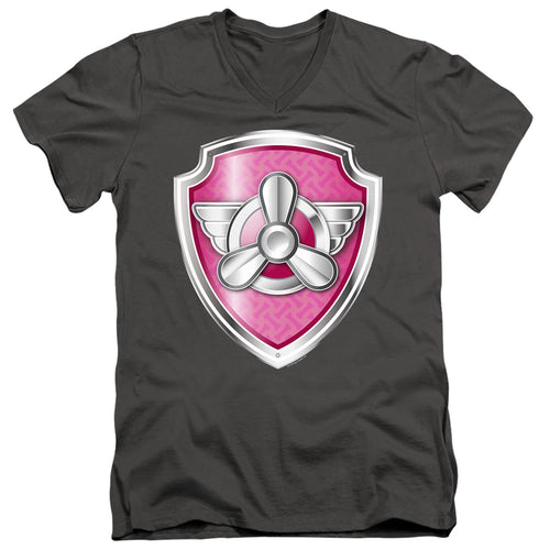 Paw Patrol Skye Badge V-Neck T-Shirt