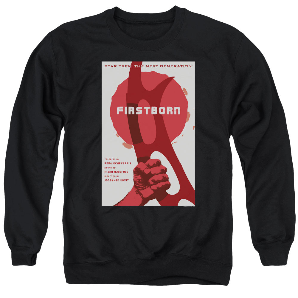 Star Trek Firstborn Black Crewneck Sweatshirt