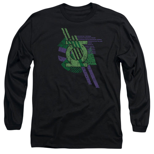 DC Comics Lantern Shapes Long Sleeve T-Shirt