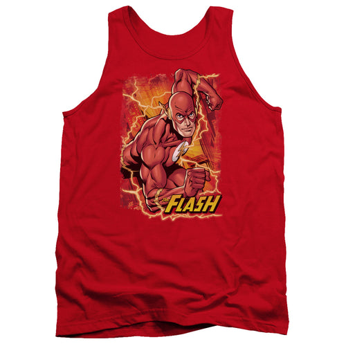 Justice League Flash Lightning Tank Top