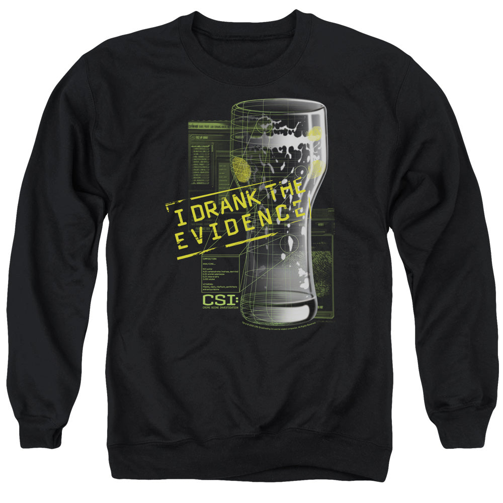 CSI I Drank The Evidence Crewneck Sweatshirt