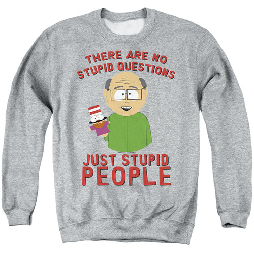 South Park No Stupid Questions Crewneck Sweatshirt