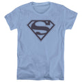 Superman Blue&navy Shield Womens T-Shirt