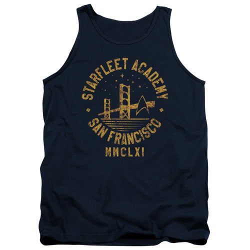 Star Trek Starfleet Academy Collegiate Bridge Navy Tank Top
