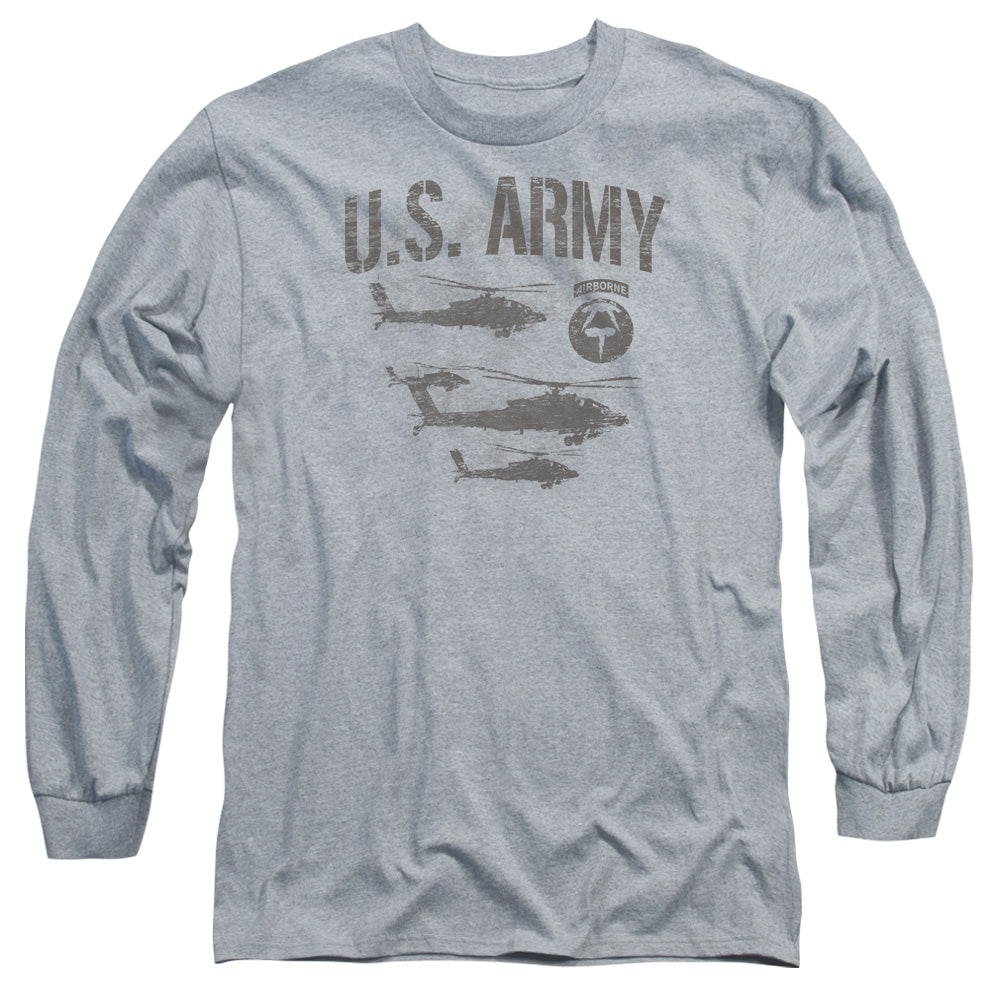 US Army Airborne Helicopters Long Sleeve T-Shirt