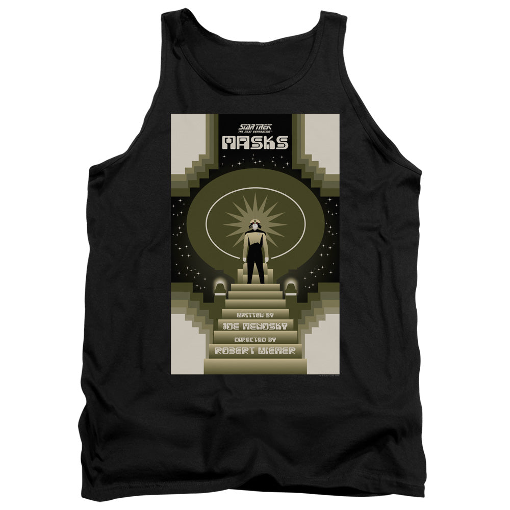 Star Trek Masks Black Tank Top