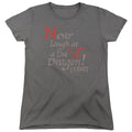 The Hobbit Never Laugh Womens T-Shirt