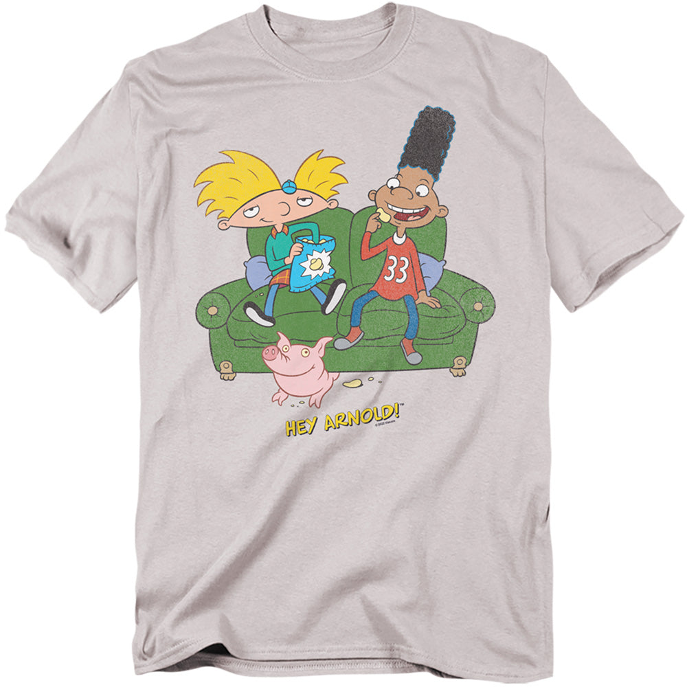 Hey Arnold Chips On Couch T-Shirt