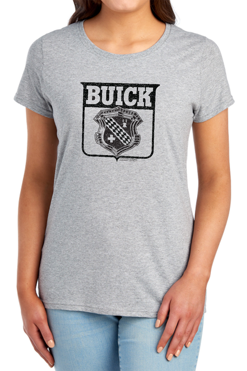 Buick 1946 Shield Emblem Womens T-Shirt