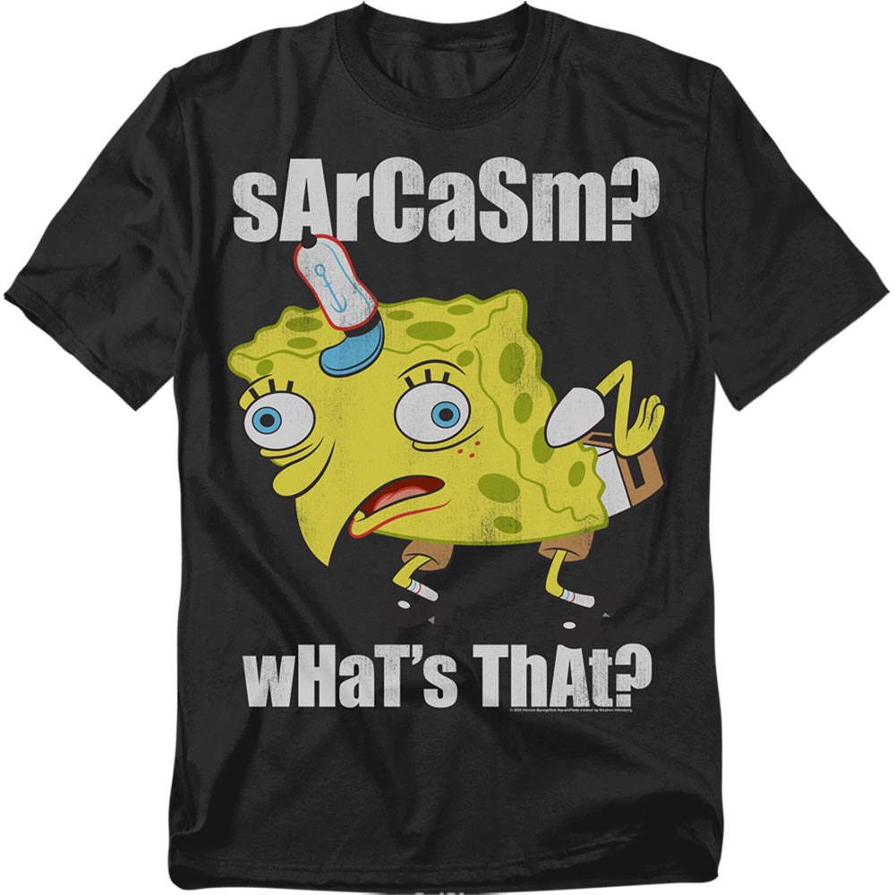 Spongebob Squarepants Sarcasm Meme T-Shirt