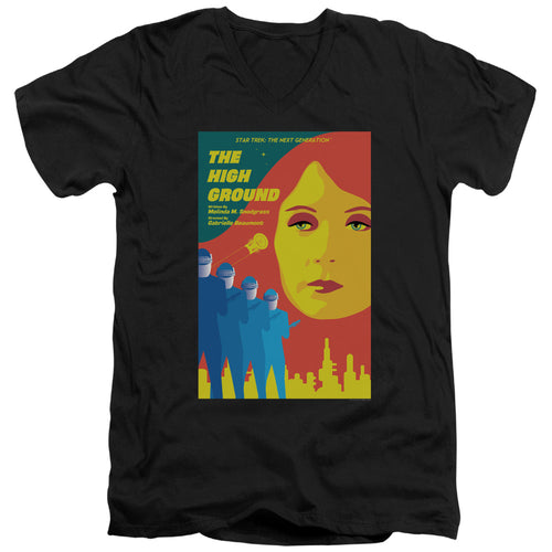 Star Trek The High Ground Black V-Neck T-Shirt