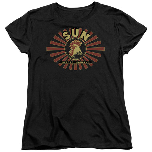 Sun Records Sunray Rooster Womens T-Shirt