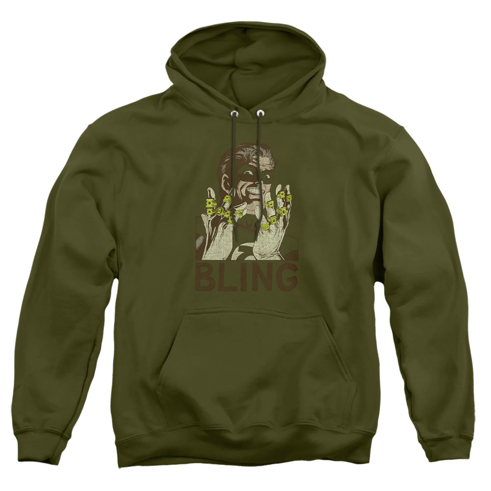 Green Lantern Bling Bling Pullover Hoodie