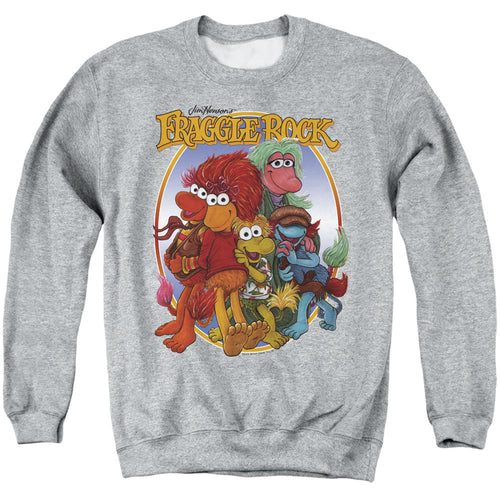 Fraggle Rock Group Hug Crewneck Sweatshirt