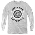 Superman University Youth Long Sleeve T-Shirt