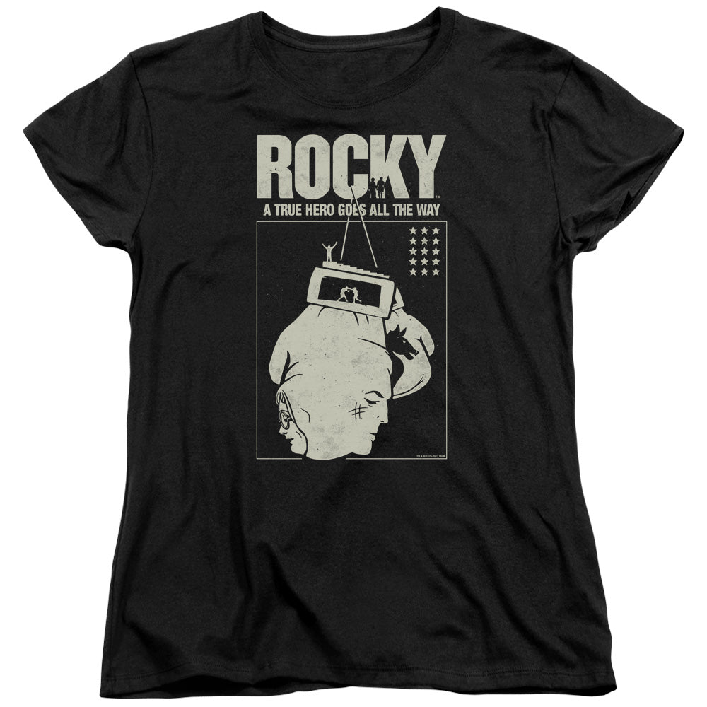 Rocky The Hero Womens T-Shirt