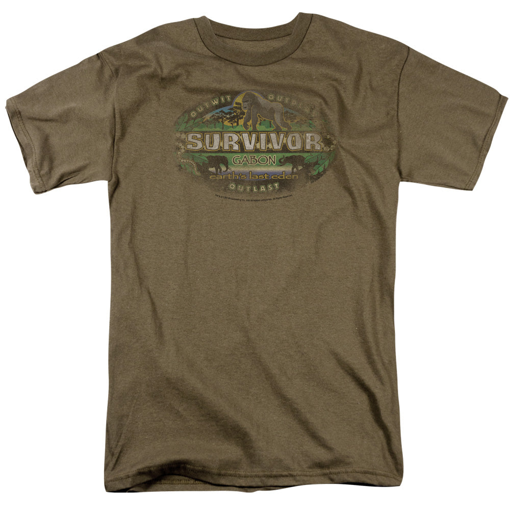 Survivor Gabon Distressed T-Shirt