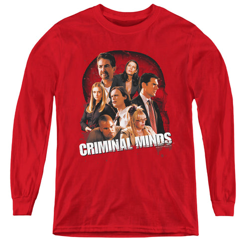 Criminal Minds Brain Trust Youth Long Sleeve T-Shirt