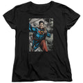 Superman Super Selfie Womens T-Shirt