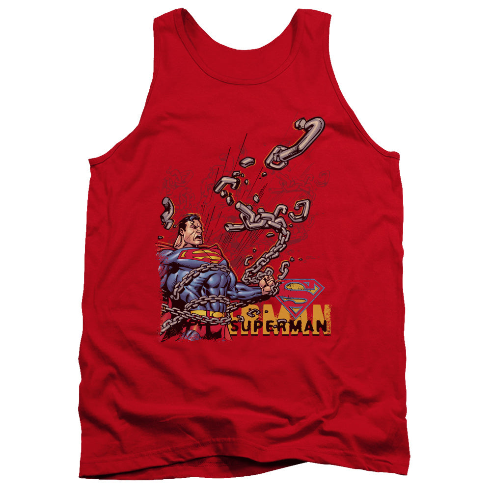 Superman Breaking Chains Tank Top
