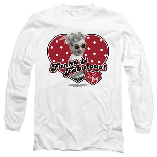 I Love Lucy Funny & Fabulous Long Sleeve T-Shirt