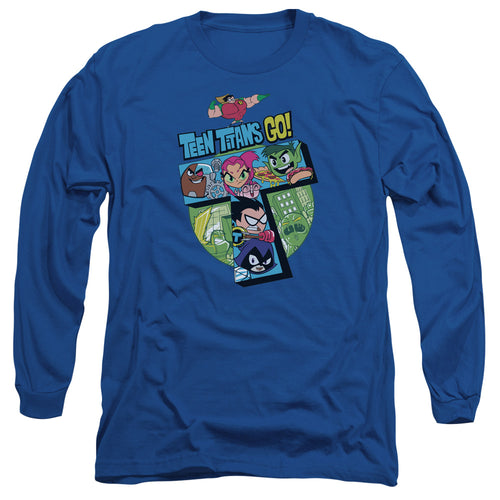 Teen Titans Go! T Logo Long Sleeve T-Shirt