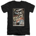 Star Trek Juan Ortiz Wolf in the Fold Black V-Neck T-Shirt