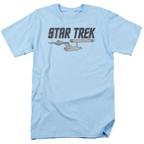 Star Trek Enterprise Logo Blue T-Shirt