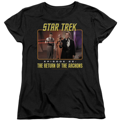 Star Trek The Return of the Archons Womens T-Shirt