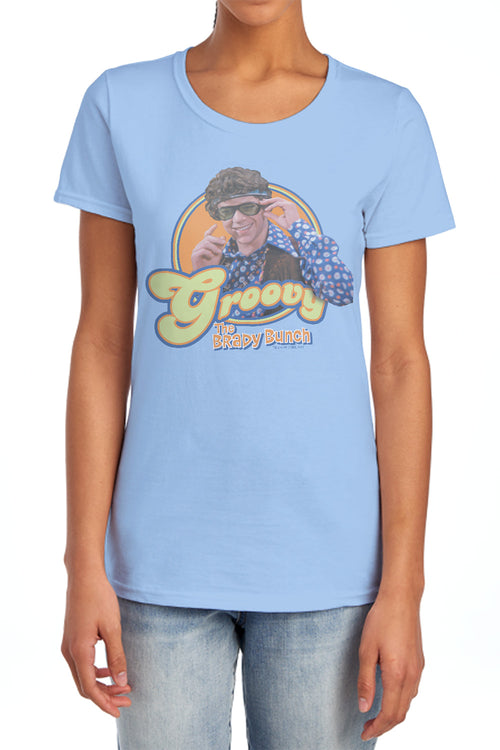 The Brady Bunch Groovy Greg Womens T-Shirt