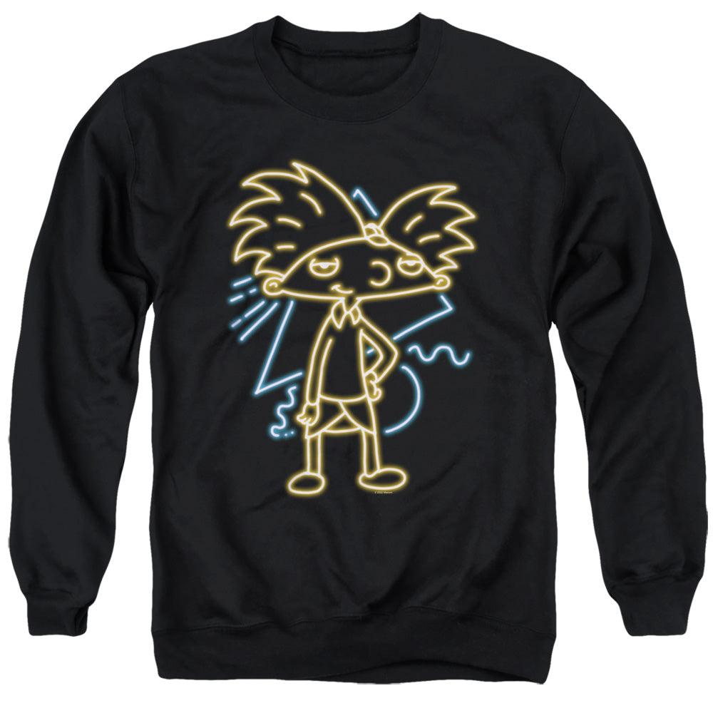 Hey Arnold Hey Arnold Neon Crewneck Sweatshirt