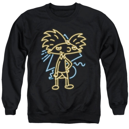 Hey Arnold Hey Arnold Neon Crewneck Sweatshirt