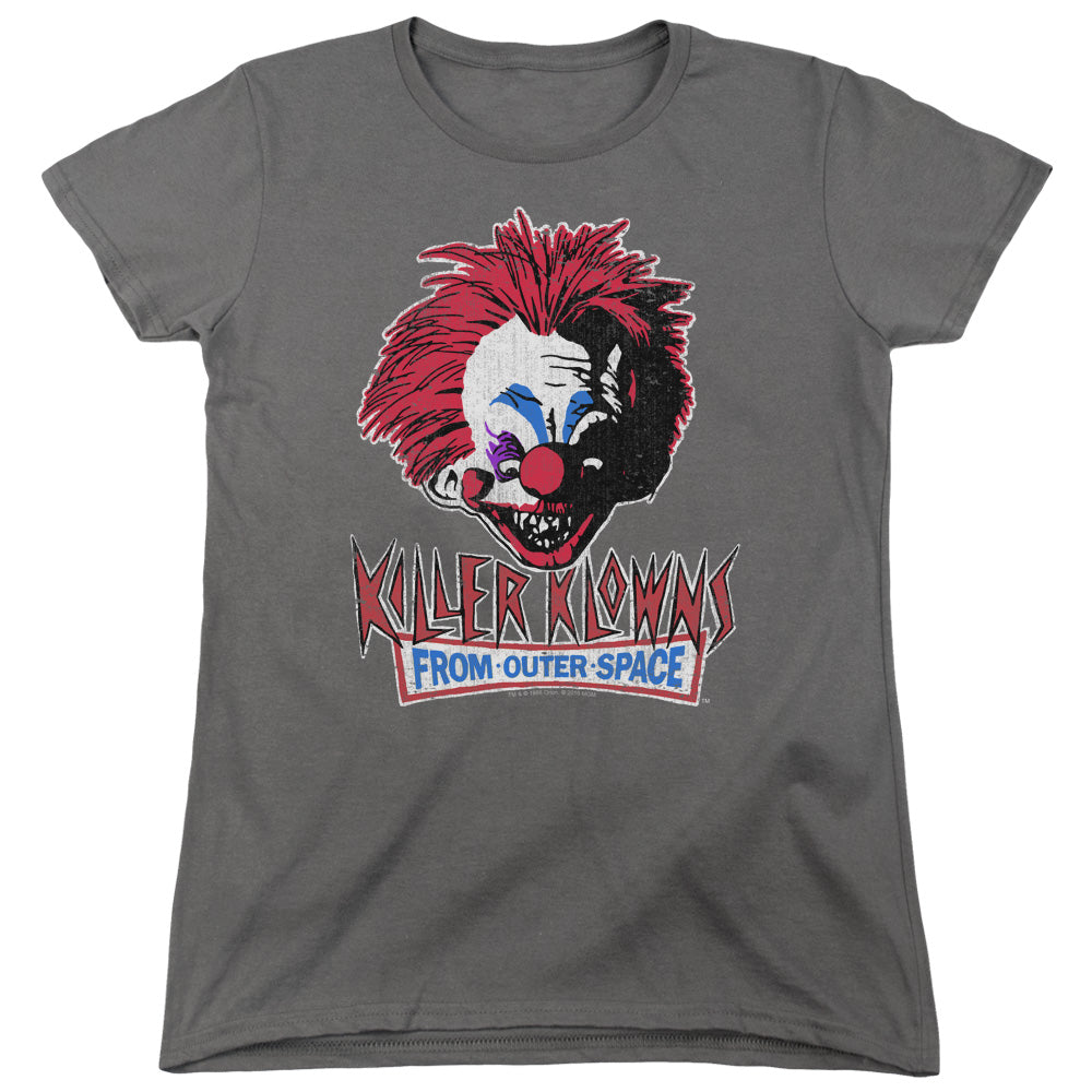 Killer Klowns from Outer Space Rough Clown Womens T-Shirt