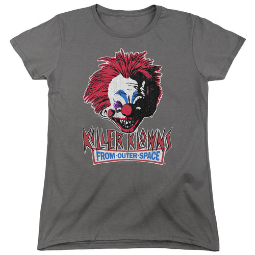 Killer Klowns from Outer Space Rough Clown Womens T-Shirt
