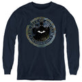 The Batman Gotham Seal Monochrome Youth Long Sleeve T-Shirt