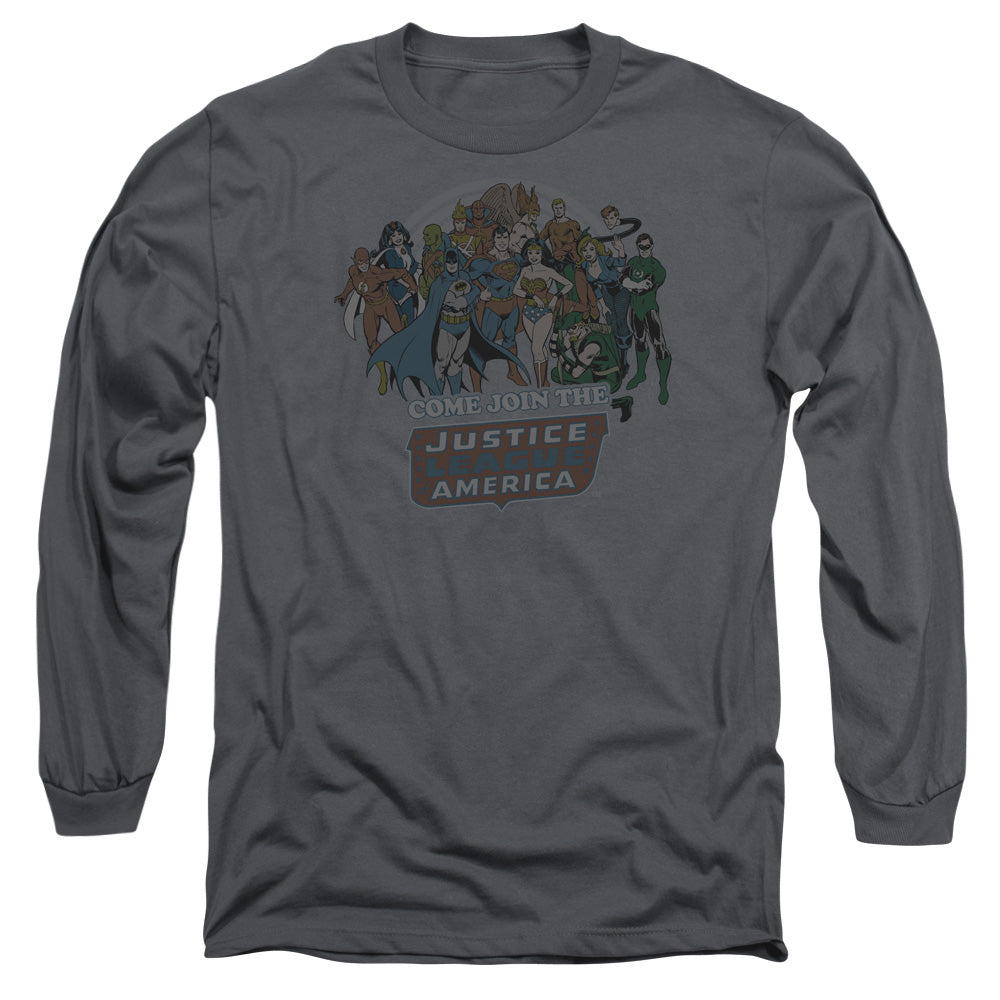 DC Comics Join The Justice League Long Sleeve T-Shirt