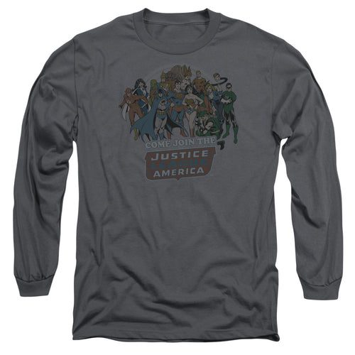 DC Comics Join The Justice League Long Sleeve T-Shirt