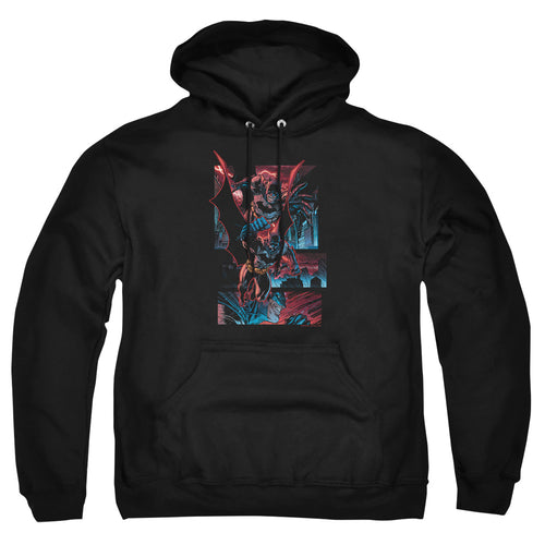 Batman Dark Knight Panels Pullover Hoodie