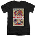 Star Trek Emergence Black V-Neck T-Shirt