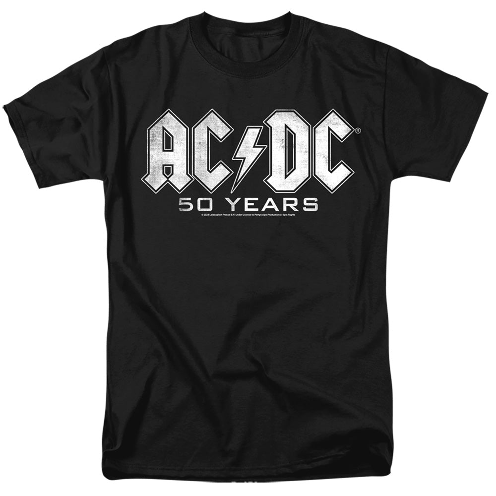 AC/DC Acdc 50 Years Logo T-Shirt