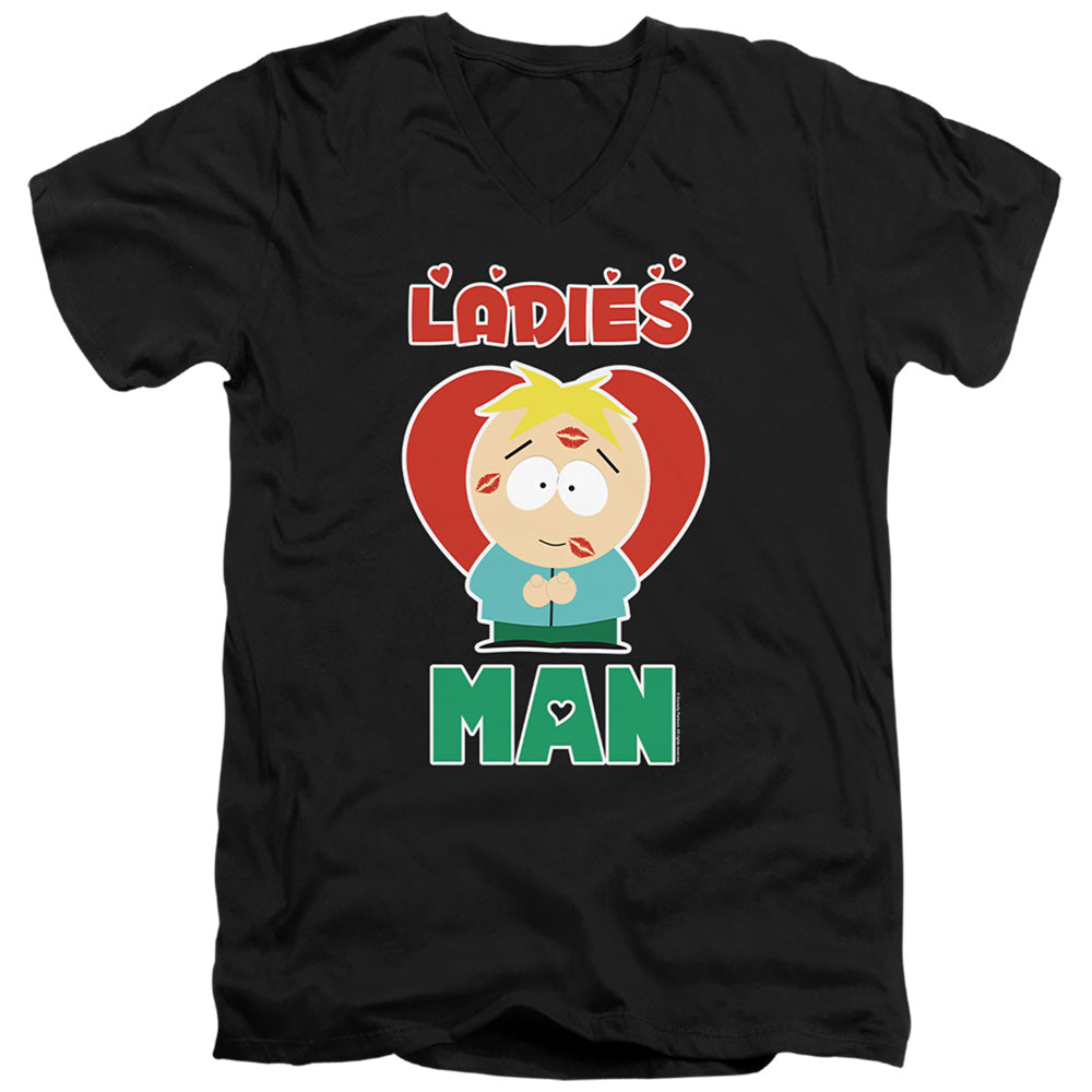 South Park Valentine's Day Butters Ladies Man V-Neck T-Shirt