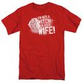 The Princess Bride Not a Witch Red T-Shirt