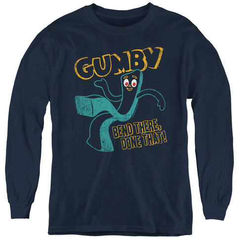 Gumby Bend There Youth Long Sleeve T-Shirt