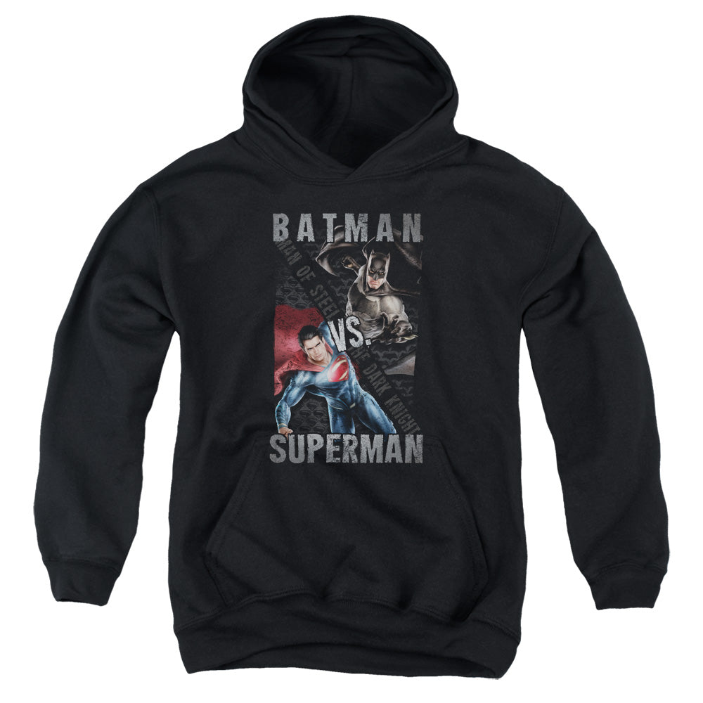 Batman v Superman Hero Split Youth Hoodie
