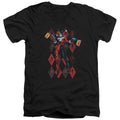 Batman Pow Pow V-Neck T-Shirt